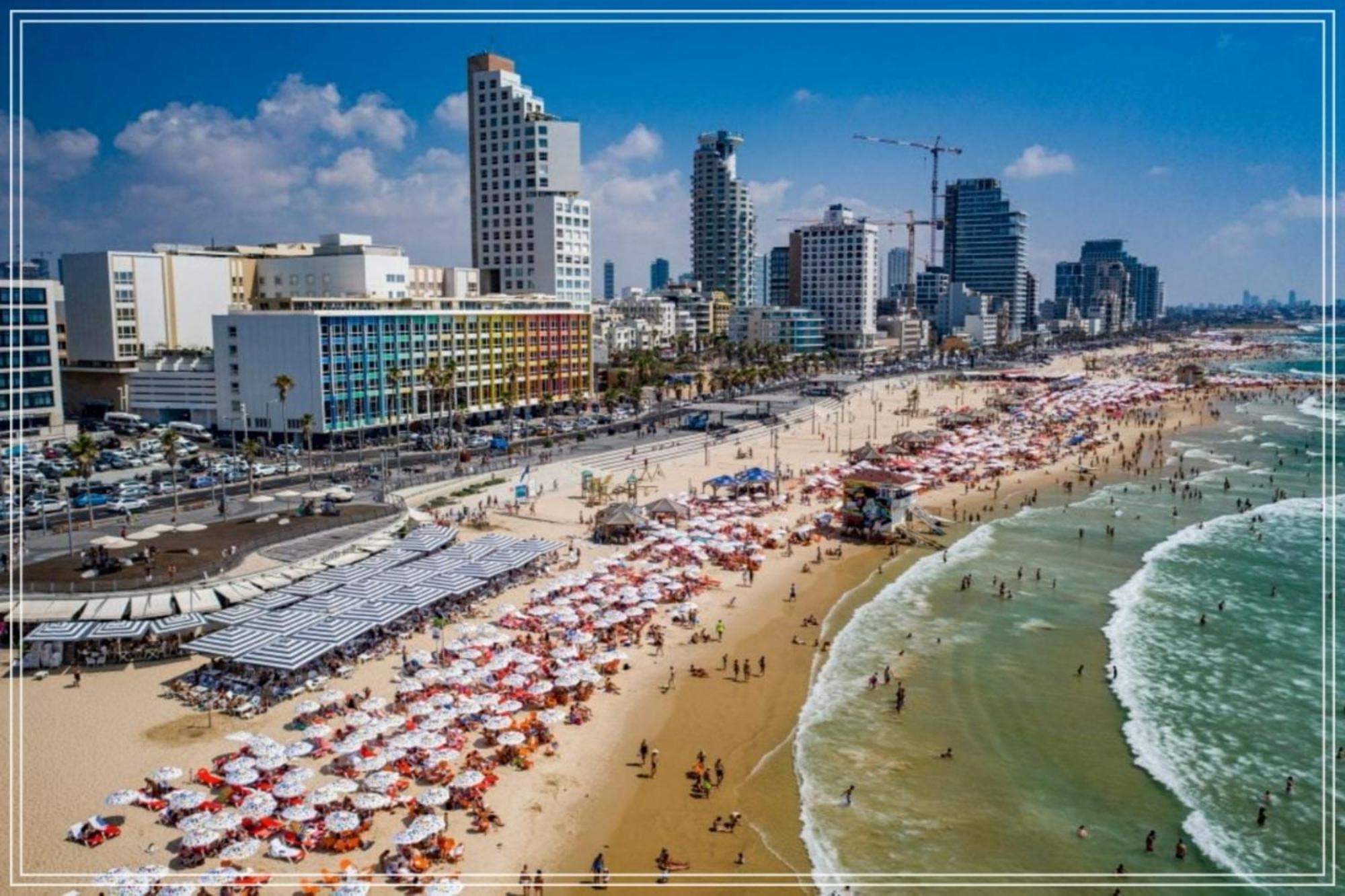 Bugrashov Beach 88 Hotel And Spa Tel Aviv Exteriér fotografie
